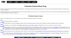 Desktop Screenshot of christian-fandom.org